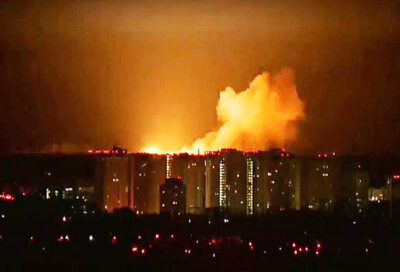 Ночные взрывы в Белгороде